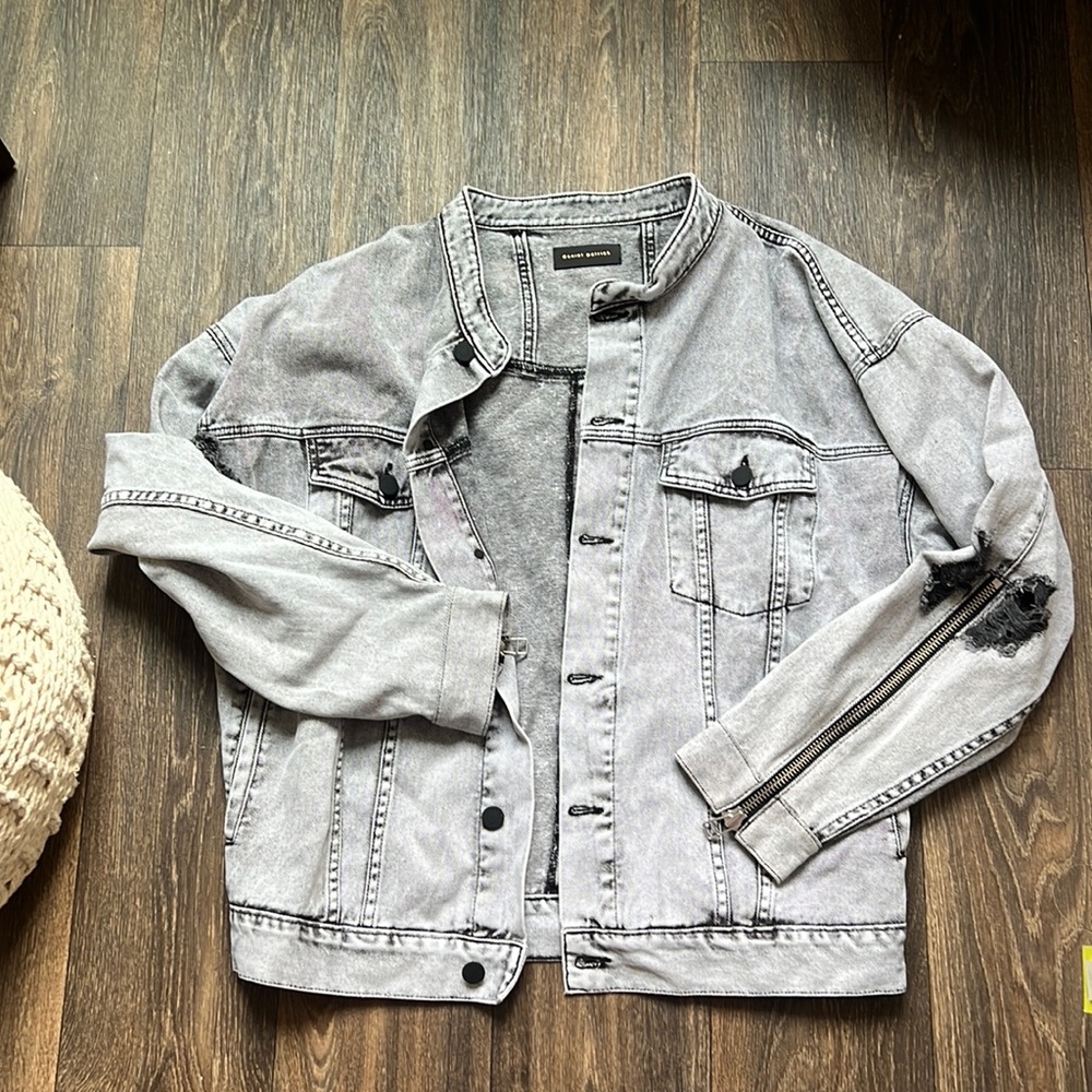 Daniel Patrick Oversized Distressed Jacket